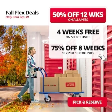 Access Storage - Kanata North Promotion