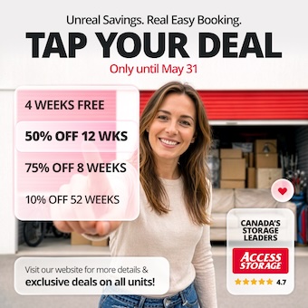 Access Storage - Kanata North Promotion